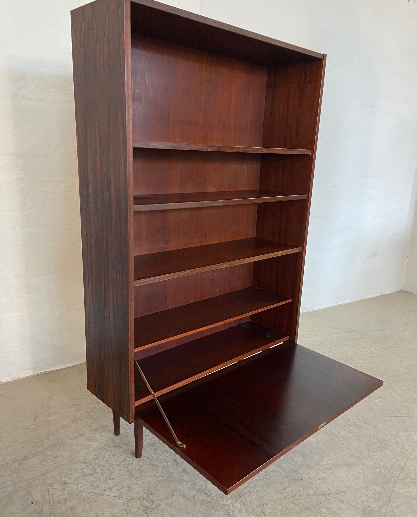 Danish retro vintage library in rosewood 1965