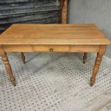 Antique oak table dining table kitchen table 69 x 130 cm