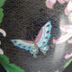 Vase in Chinese partitioned enamel butterflies