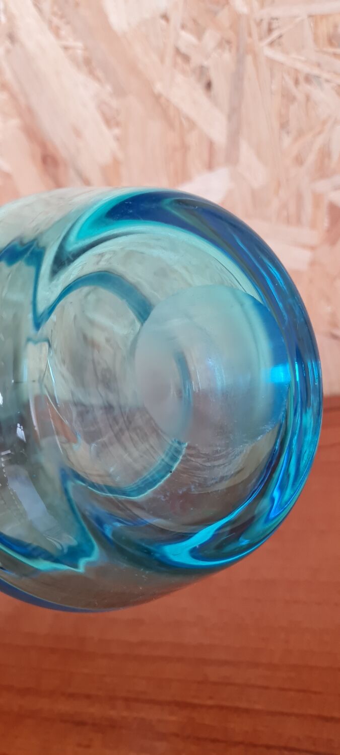 Blown glass decanter