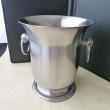 Jean Couzon satin stainless steel champagne bucket