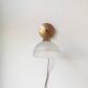 Golden Steinhauer wall lamp, 1980