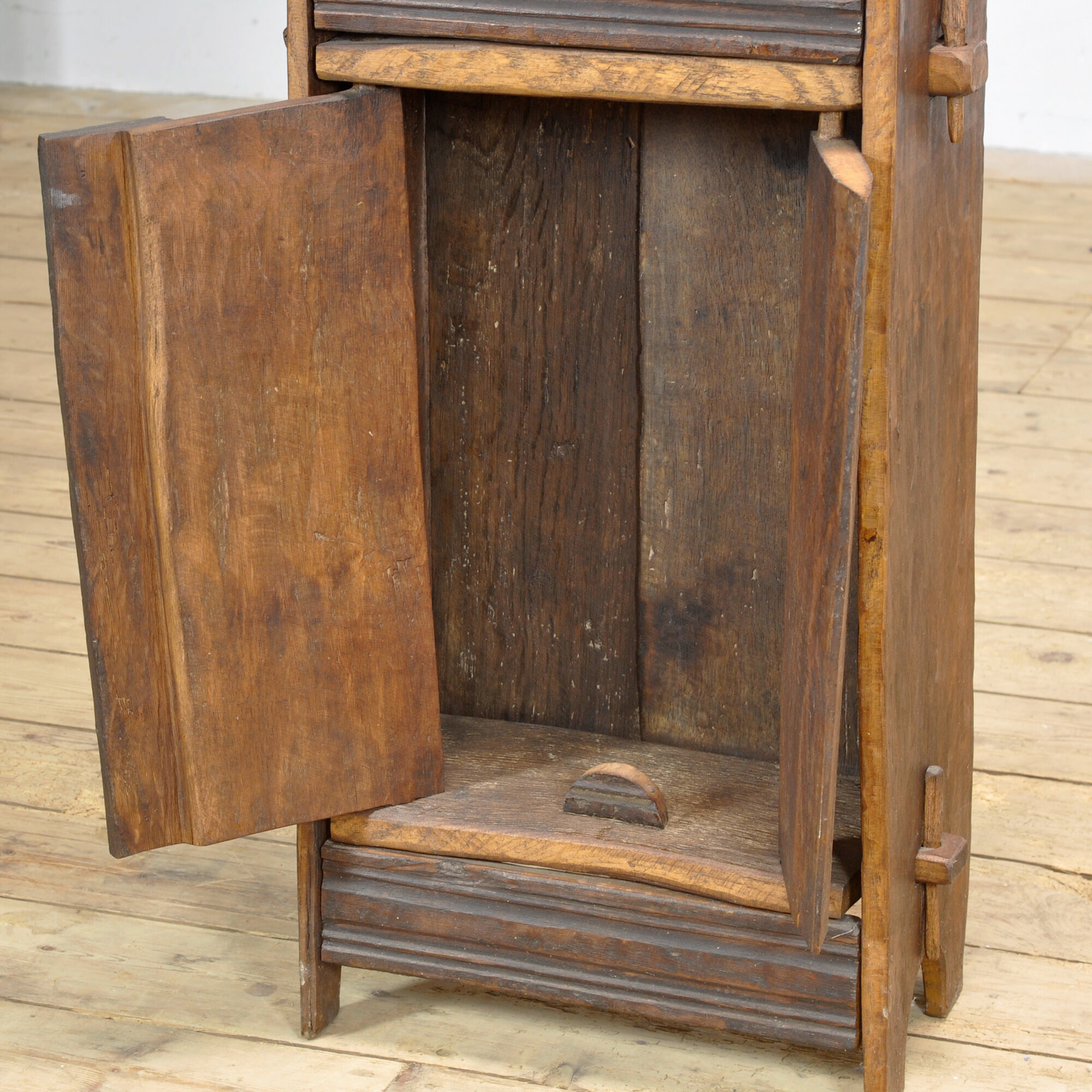 Romanian folk art cabinet, circa 1950