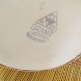 Vintage pot in faience with apple decoration