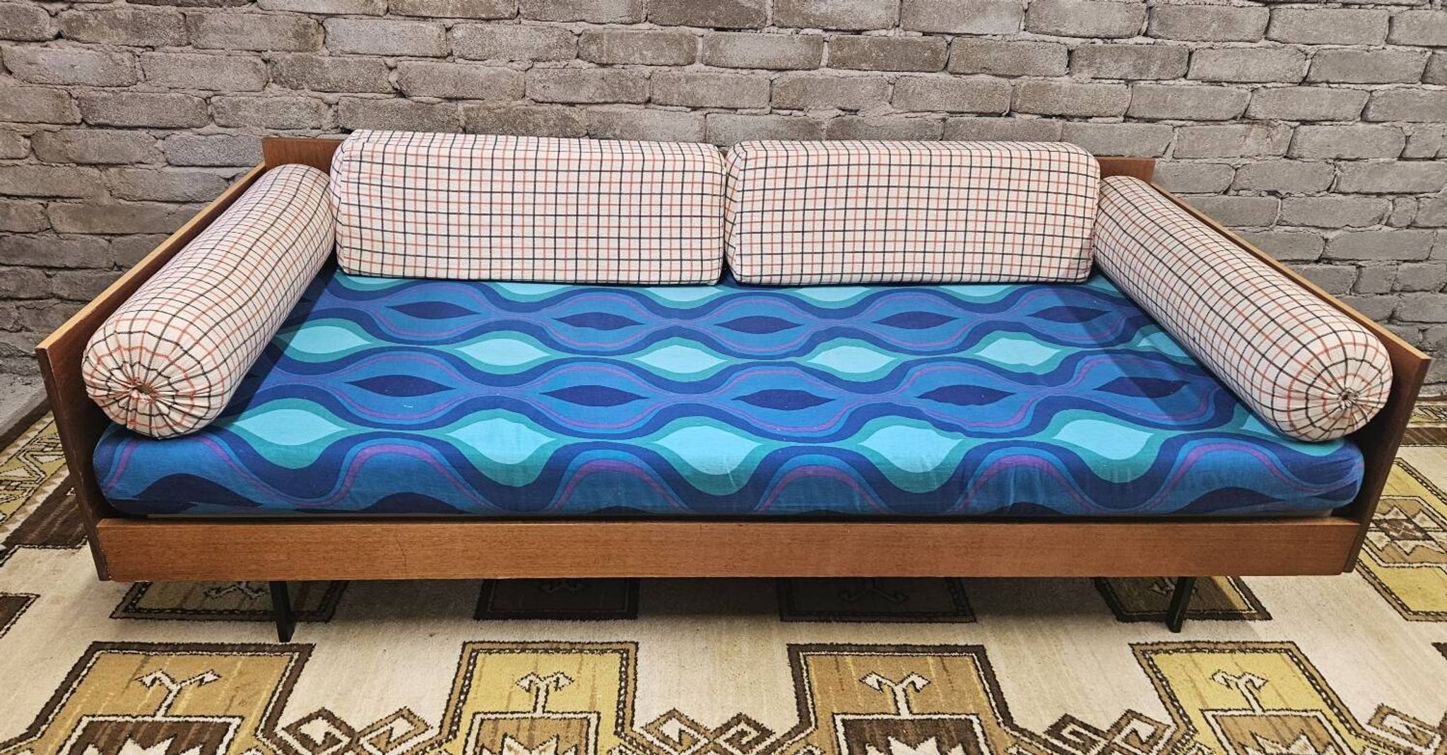Daybed méridienne 1970 vintage