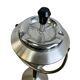 Vintage chrome stand ashtray / floor ashtray