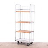 shelving unit on wheels