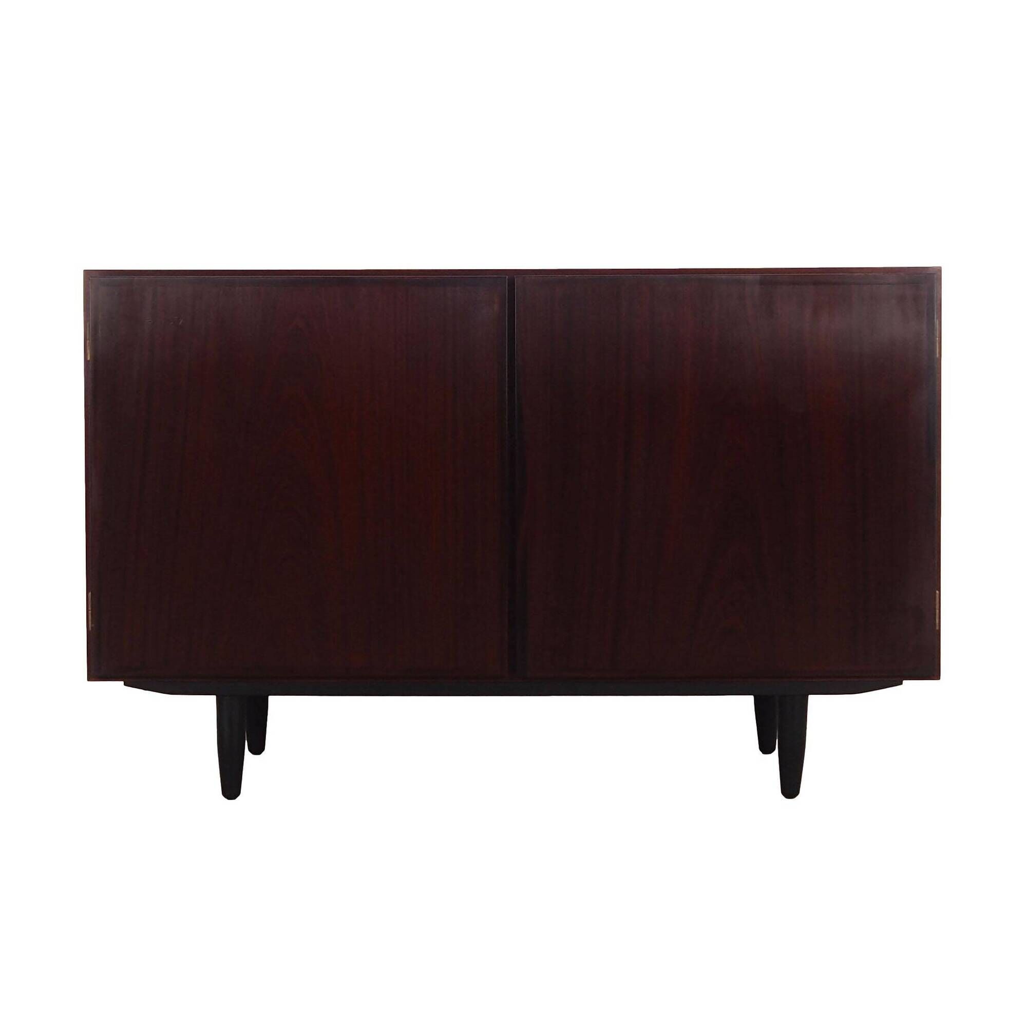 Mahogany cabinet, Danish design, 1970s, manufacturer: Omann Jun