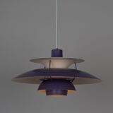 Danish vintage pendant lamp PH 5 by Poul Henningsen, Louis Poulsen, 1958