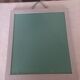 Miroir rectangulaire en bois gris patiné