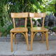 Pair of antique chairs st Baumman
