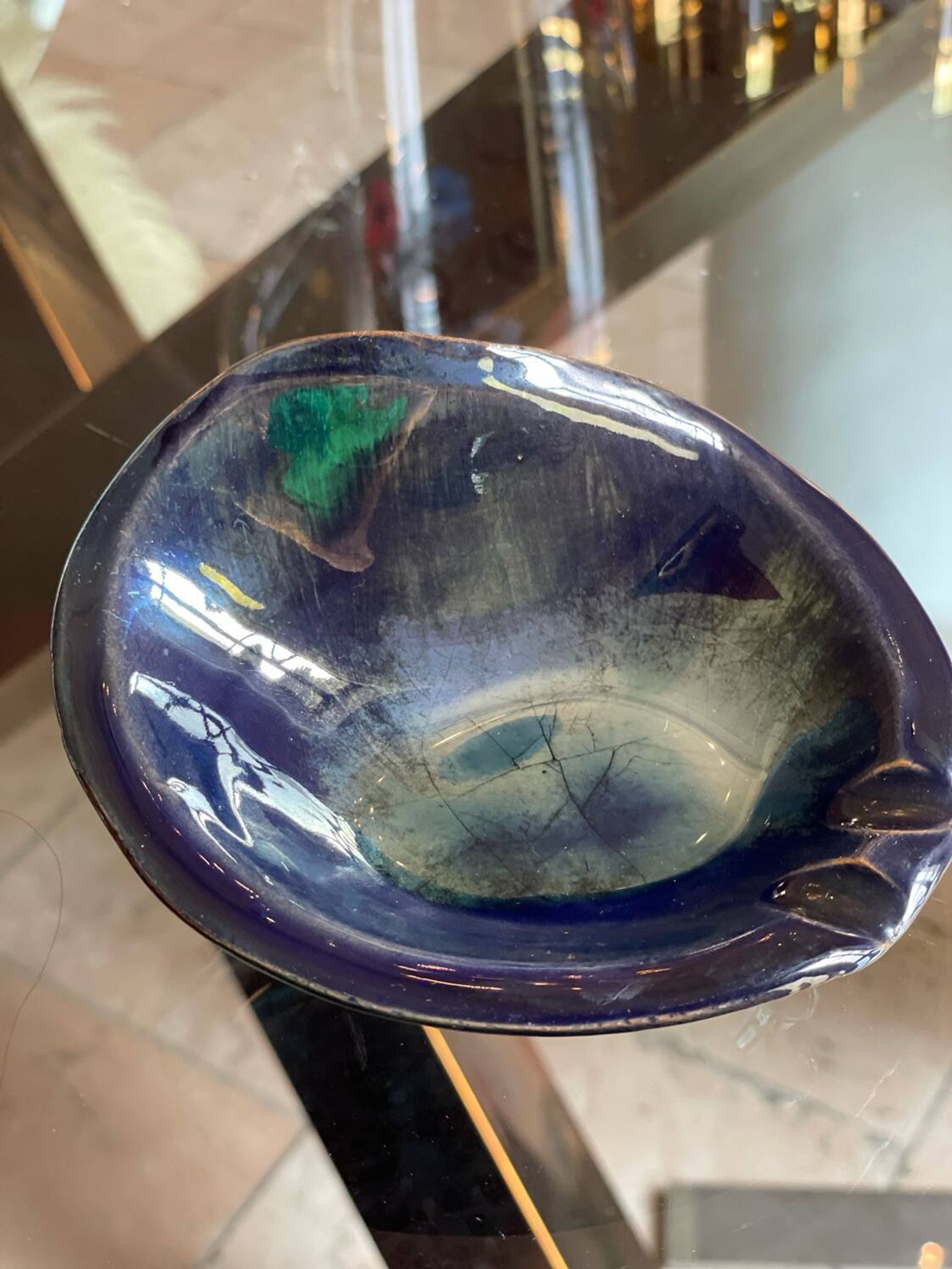 Rambervilliers Sandstone Ashtray
