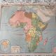 Carte géographique Afrique Vidal Lablache