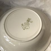 Set of 5 plates old Sarreguemines Digoin Daniel