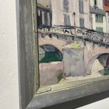 Oil on cardboard attr. to André-René Albarede