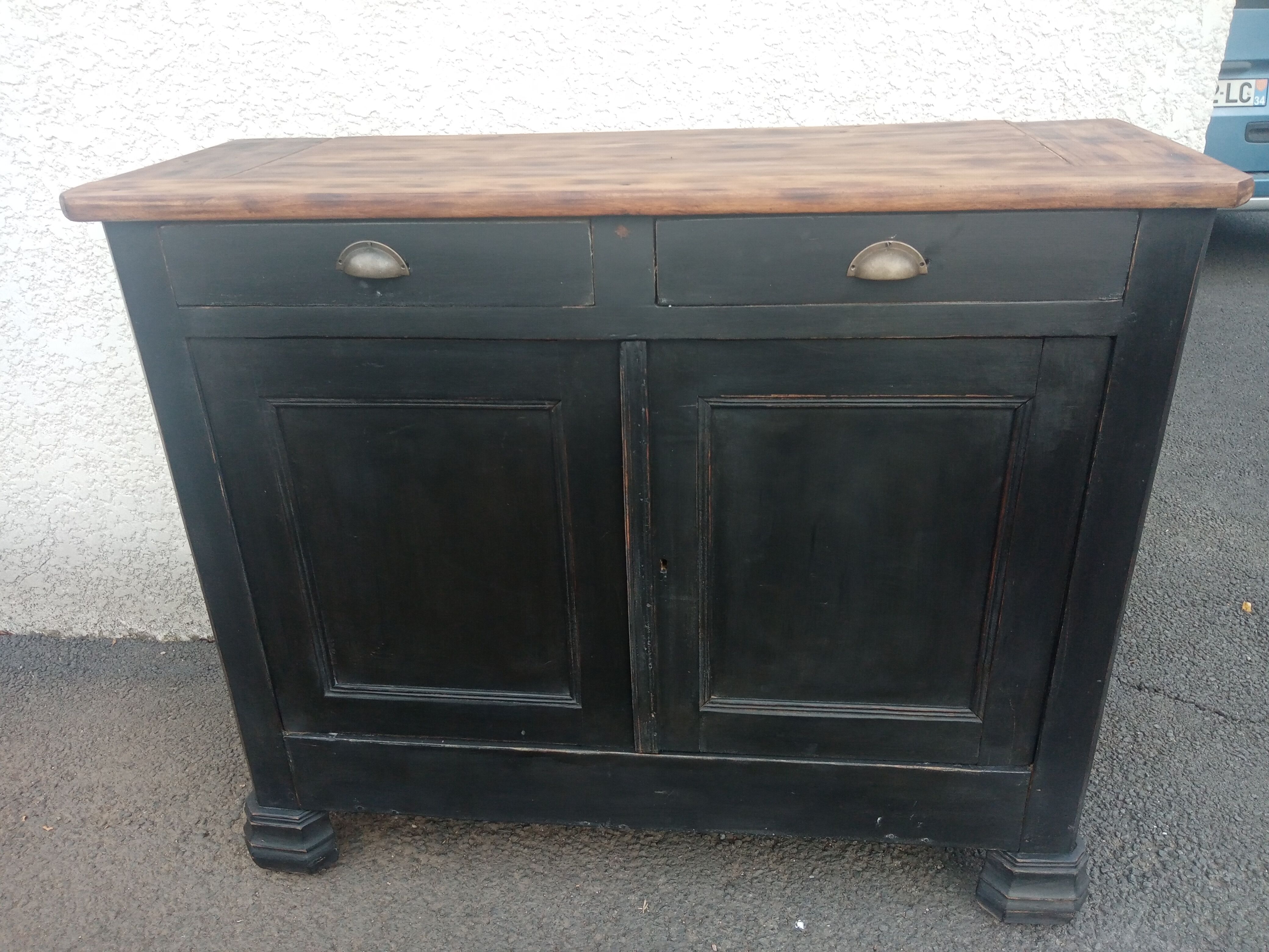 Old patina sideboard 121 x 45 cm