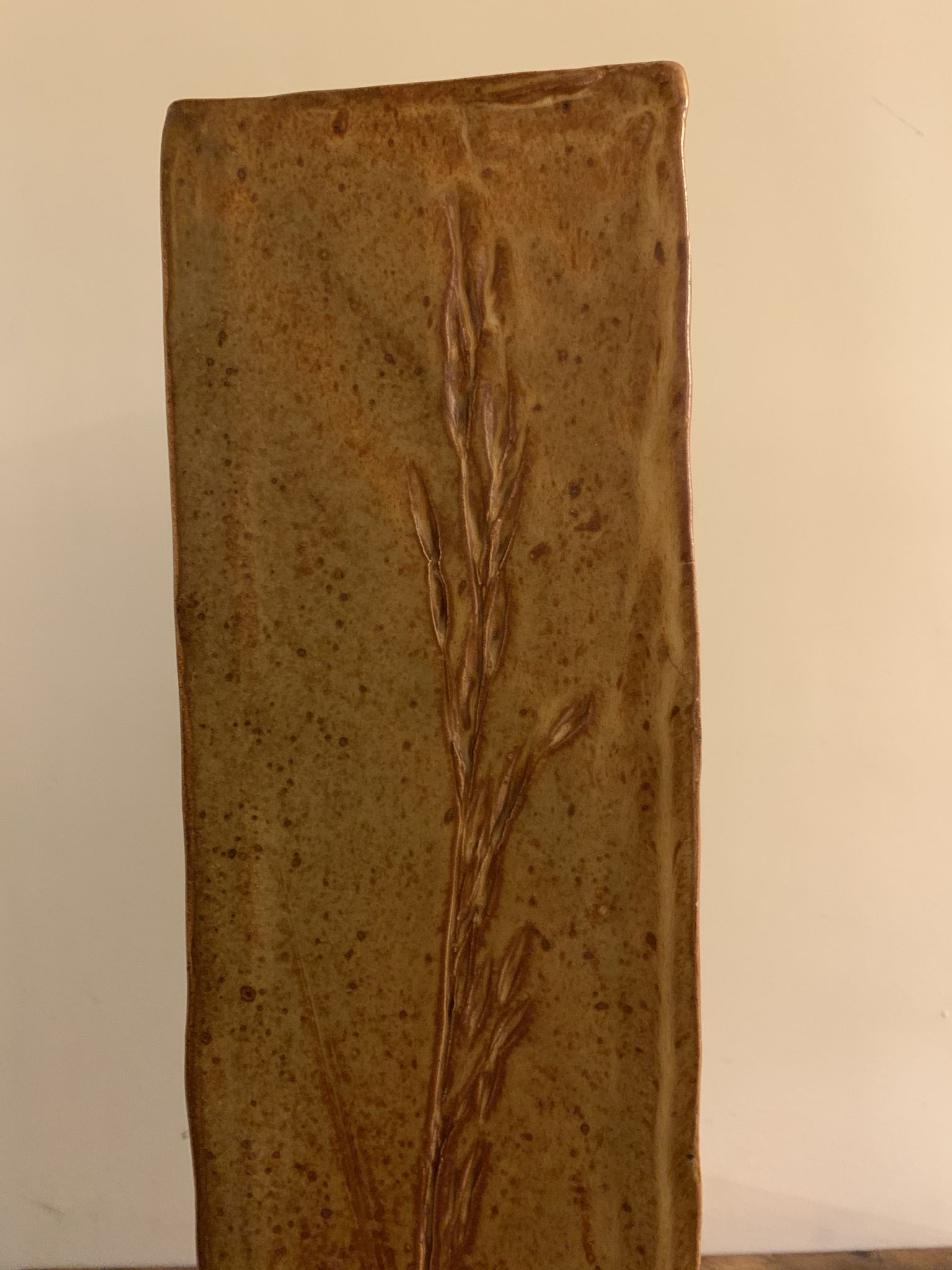 Ceramic vase herbarium G. and E. Solorzano, Castle Pottery