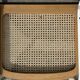 Chaise Cesca modèle b32 en blanc et bois par Marcel Breuer