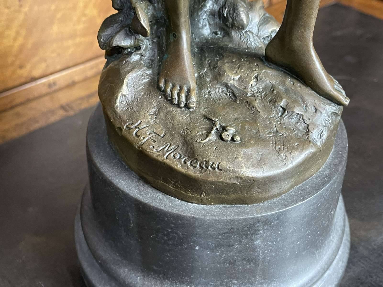 20th century bronze sculpture by Hippolyte François Moreau