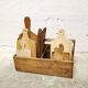 Wooden toolbox