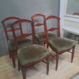 Set of four nineteenth century chairs