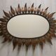 Duo of mirrors in metal of the 60s/70s