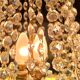 Large balloon chandelier with 5 lights