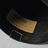 Suspension sorcière XL Massive Lighting, orange laqué, Belgique, 1960s