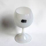 Opaline chalice from the 1950s - Manufacture de Boussu - Belgium