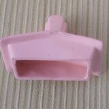 Théière and its pink ceramic sugar maker Art Deco