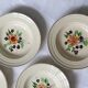 Set of 5 hollow plates Boch La Louvière, vintage