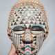 Kuba African ceramic mask, pottery, wall decoration, collection, 50/60's