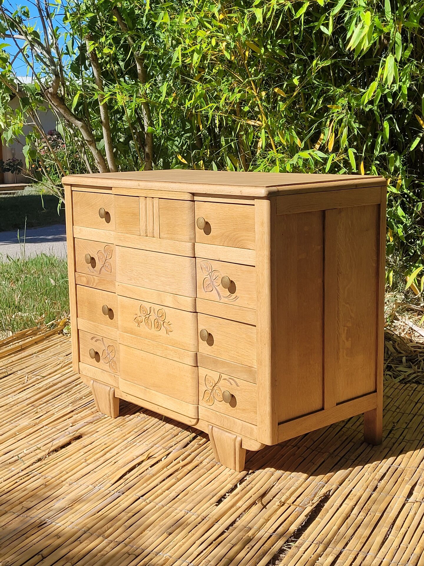 Solid wood chest of drawers - renovated - unique piece