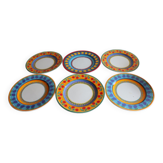 6 flat plates Vita Alegre Portugal
