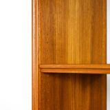 Vintage Swedish bookcase with storage compartment