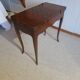 Secretary with mechanism - 4 secret drawers - lock - marquetry chessboard - 1950