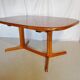 Mr. Larsen Laurits blond teak Scandinavian extensible table