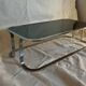 Vintage chrome coffee table with smoked glass, Space Age, 1970s.