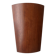 Thermoformed walnut wood wall light design Lucid from the 1980s 90s.