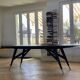 Gio Ponti Table D.859.1 Reissue 2023 Molteni in black ash wood