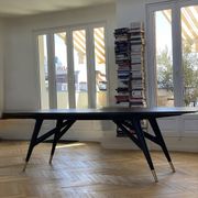 Gio Ponti Table D.859.1 Reissue 2023 Molteni in black ash wood