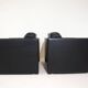 Knoll Studio Line set of 2 leather armchairs by Jürgen Lange