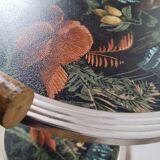 Pedestal table, round side table with serving trays