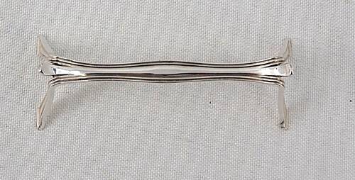 Christofle Printania model, Art Nouveau, 12 silver-plated knife rests.