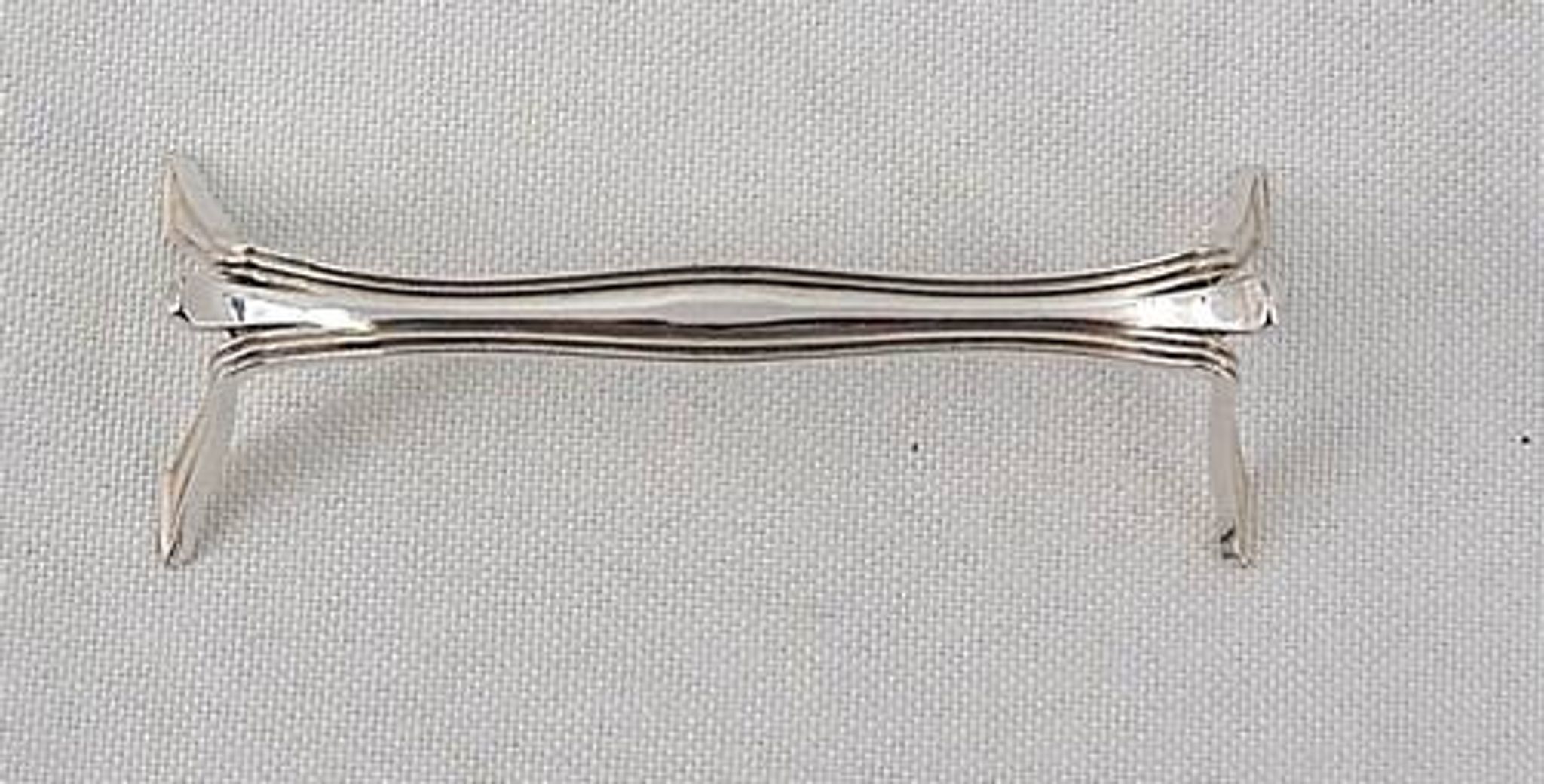 Christofle Printania model, Art Nouveau, 12 silver-plated knife rests.