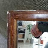 Antique 19th century mirror 38*28 cm