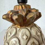 Terracotta “pineapple” lamp base