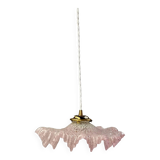 Suspension glass of pink clichy *C11