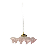 Suspension glass of pink clichy *C11