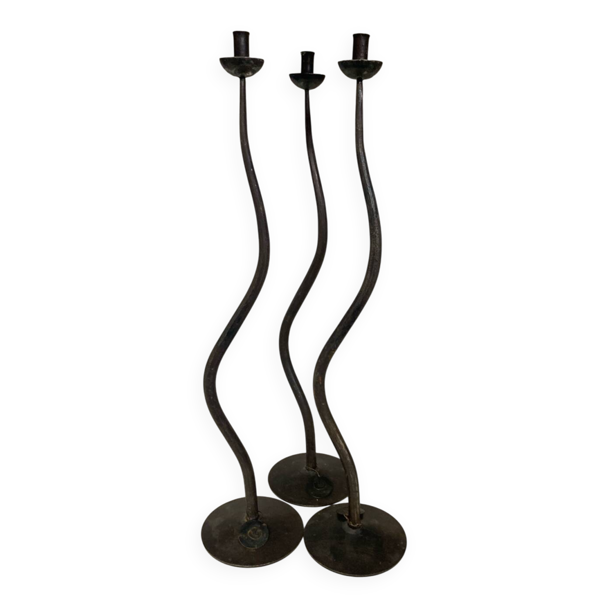 set of 3 Hysteria candle holders